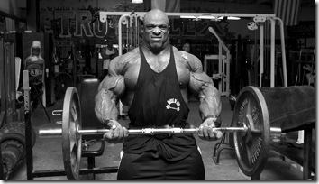 Ronnie Coleman’s Biceps Routine